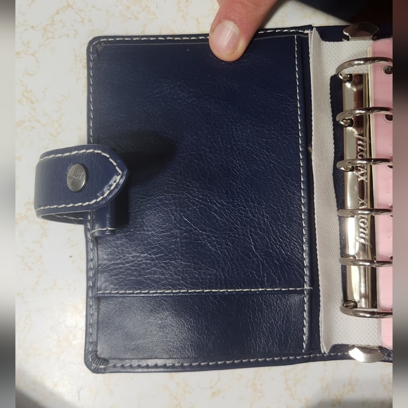 Blue FiloFax Malden Mini - Picture 8 of 8